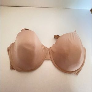 Fruit Of The Loom Ladies Style FT083 Beige Polyester Underwire Bra SZ 44D